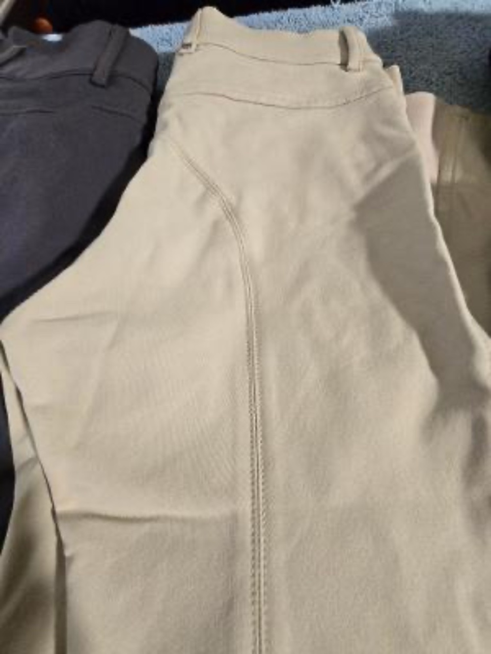 Romph breeches suede knee patch